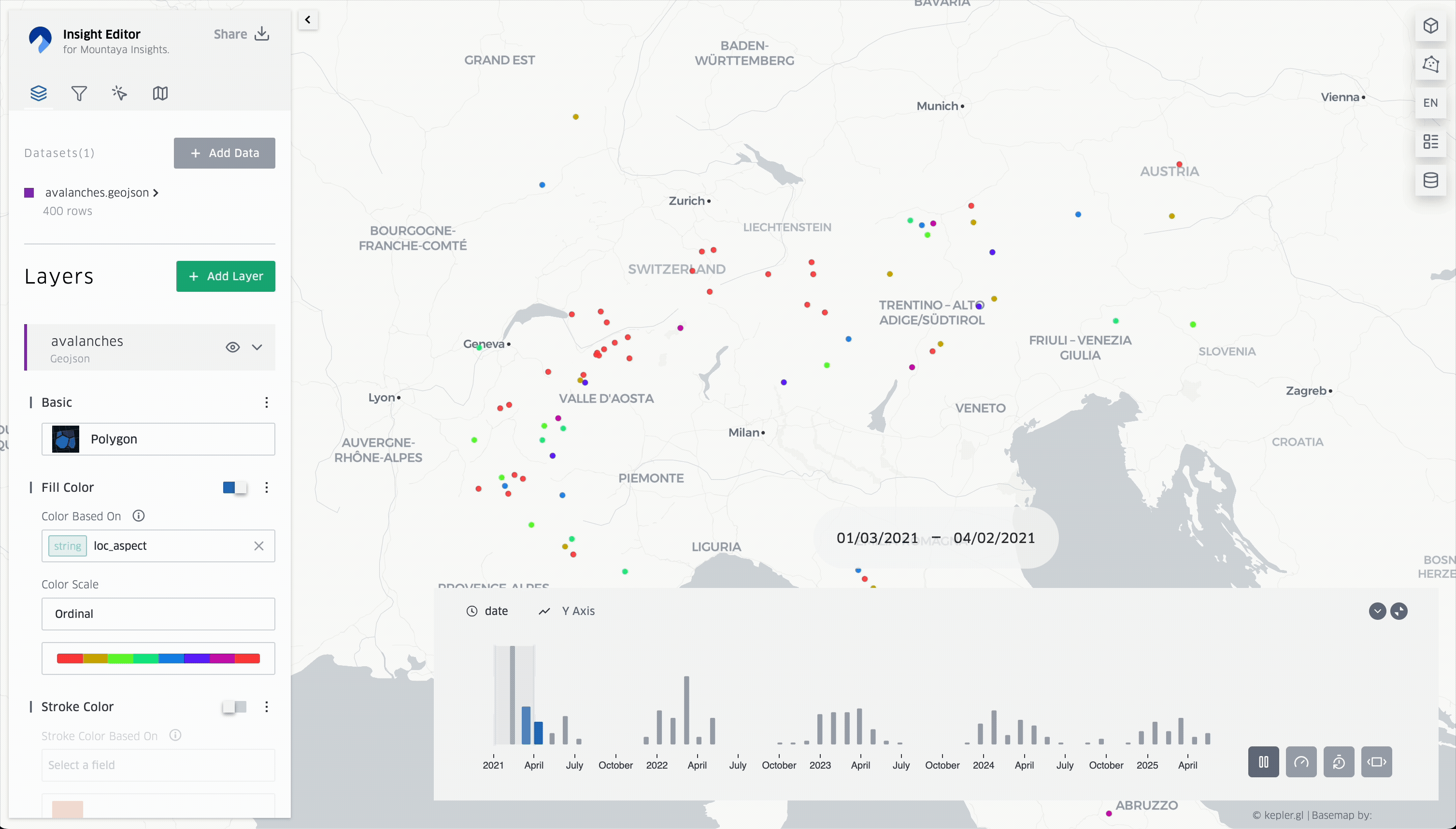 Mountaya Insight Editor